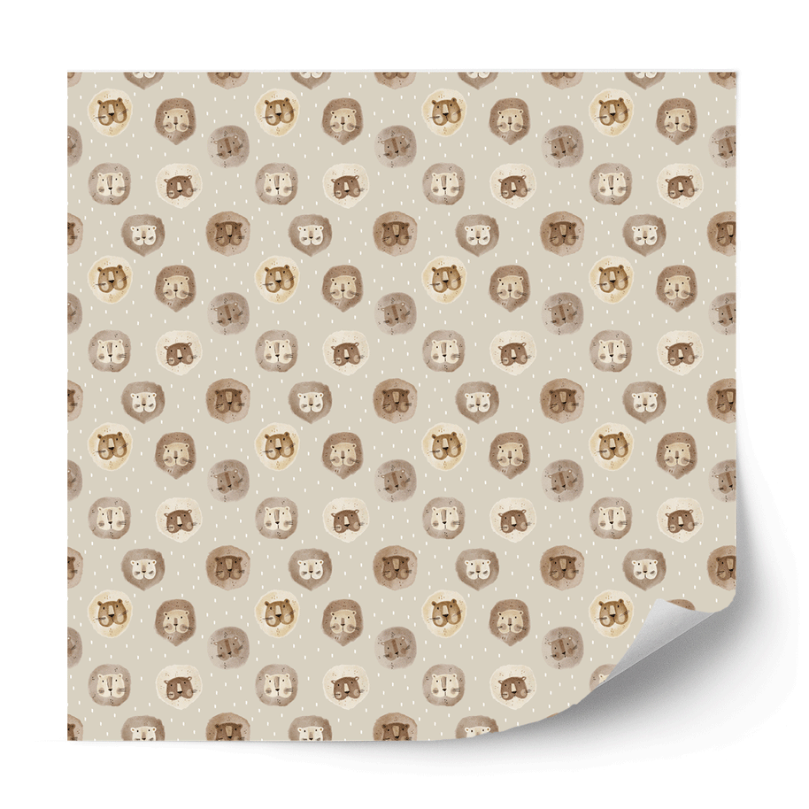 Furniture wrap - Little Lions