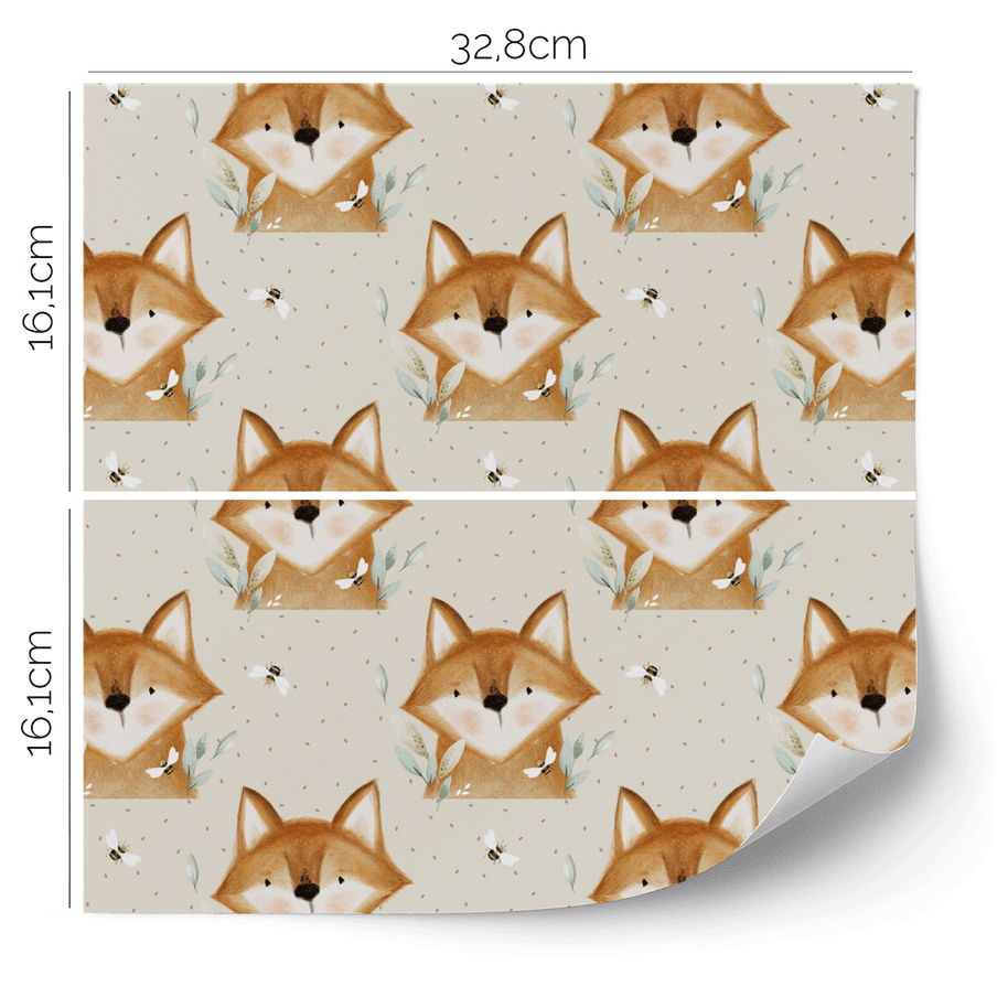 Möbelfolie für IKEA KALLAX - Kleiner Fuchs
