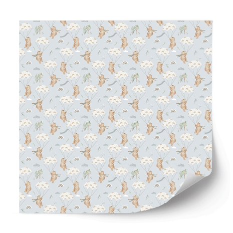Furniture wrap - Windy Weather (blue)