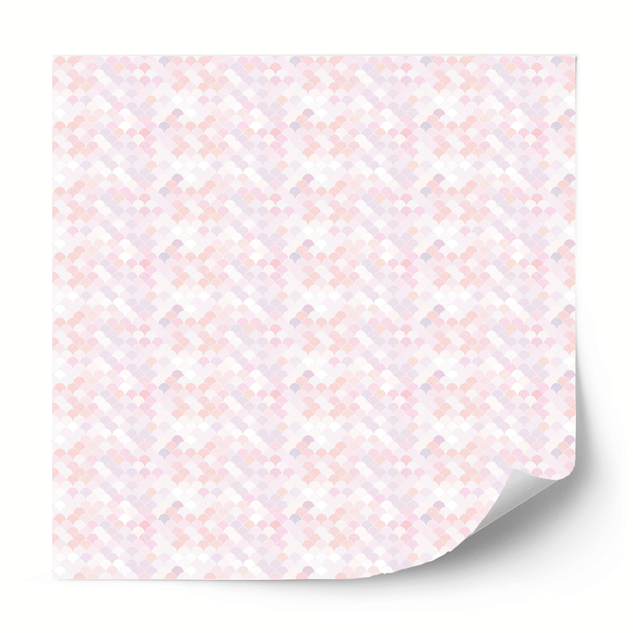 Furniture wrap - Mermaid (pink)