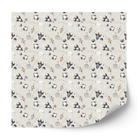 Furniture wrap - Moon Voyage (ecru)