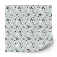 Furniture wrap - Moon Voyage (teal)
