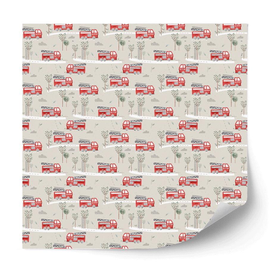 Furniture wrap - Firetruck Fun