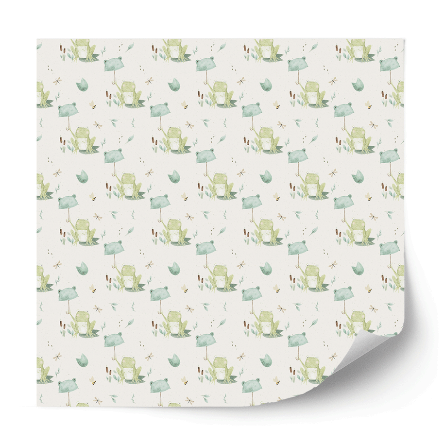 Furniture wrap - Froggy Weather (ecru)