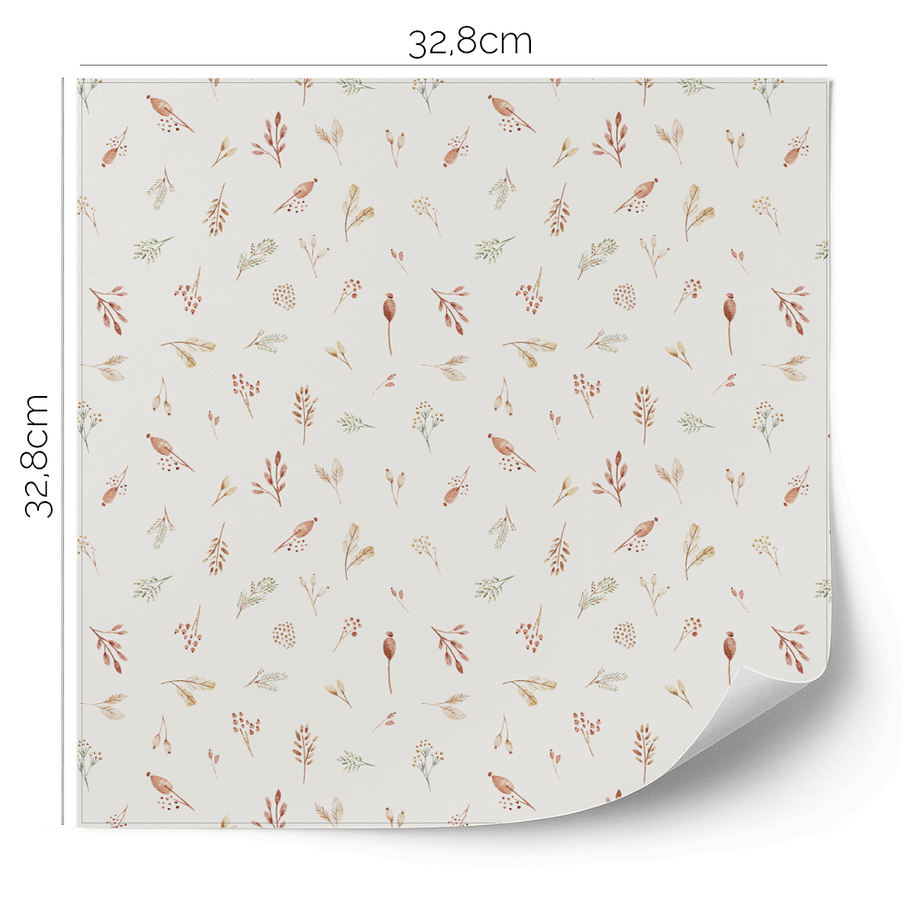 IKEA KALLAX furniture wrap - Woodland leaves