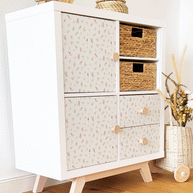 IKEA KALLAX furniture wrap - Woodland leaves