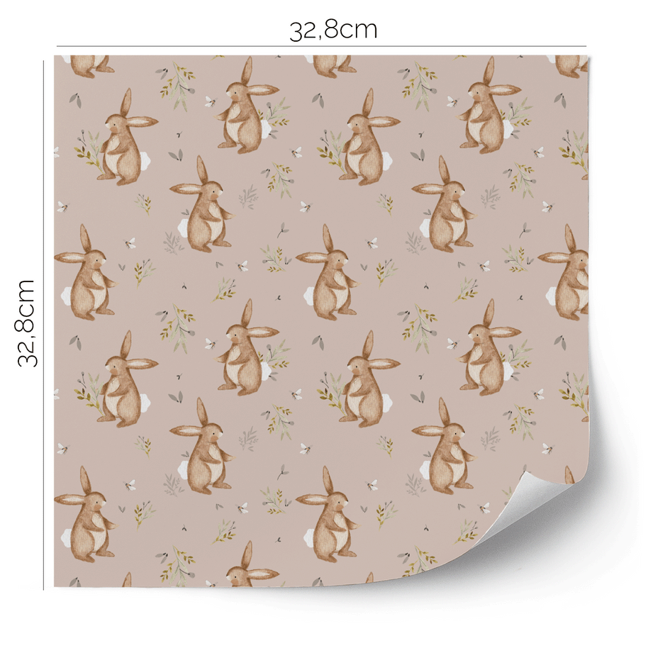 IKEA KALLAX furniture wrap - Rabbit's Garden (rose)