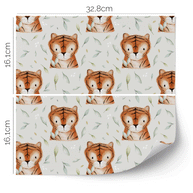 Möbelfolie für IKEA KALLAX - Kleine Tiger
