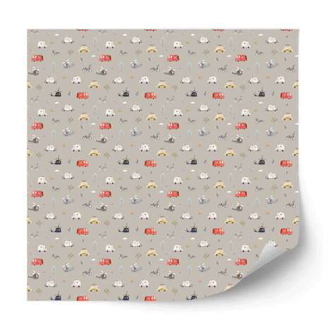 Furniture wrap - Road Trip (beige)