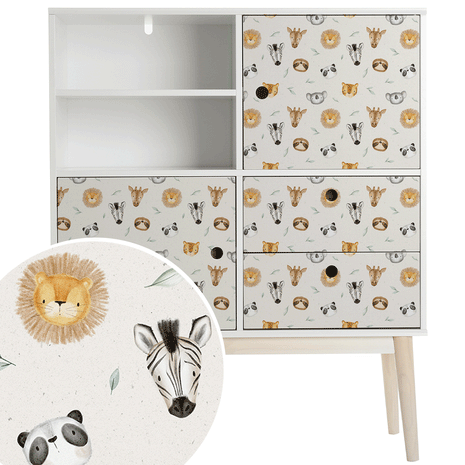 Furniture wrap - Little Jungle