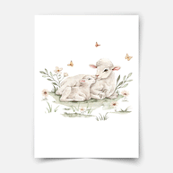 Farm animals print - Magical farm - Sheep