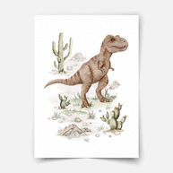 Dinosaurier Poster - Urzeit Giganten - T-Rex