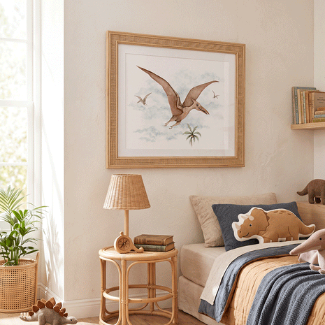 Dinosaur print - Prehistoric giants - Pterosaur