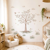 Tree wall stickers - Blossom tree - Moonlight Horses