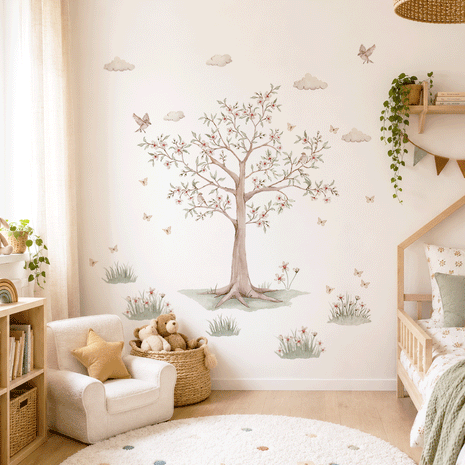 Tree wall stickers - Blossom tree - Moonlight Horses
