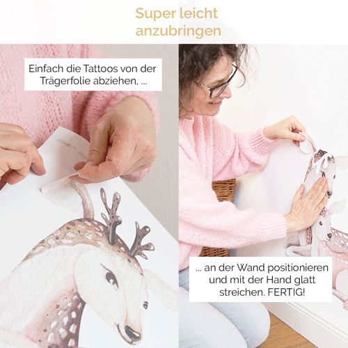 Ambiance Sonnenblumen Wandaufkleber – Selbstklebend, 110 X 40 Cm, Für Kinderzimmer & Wohnbereich