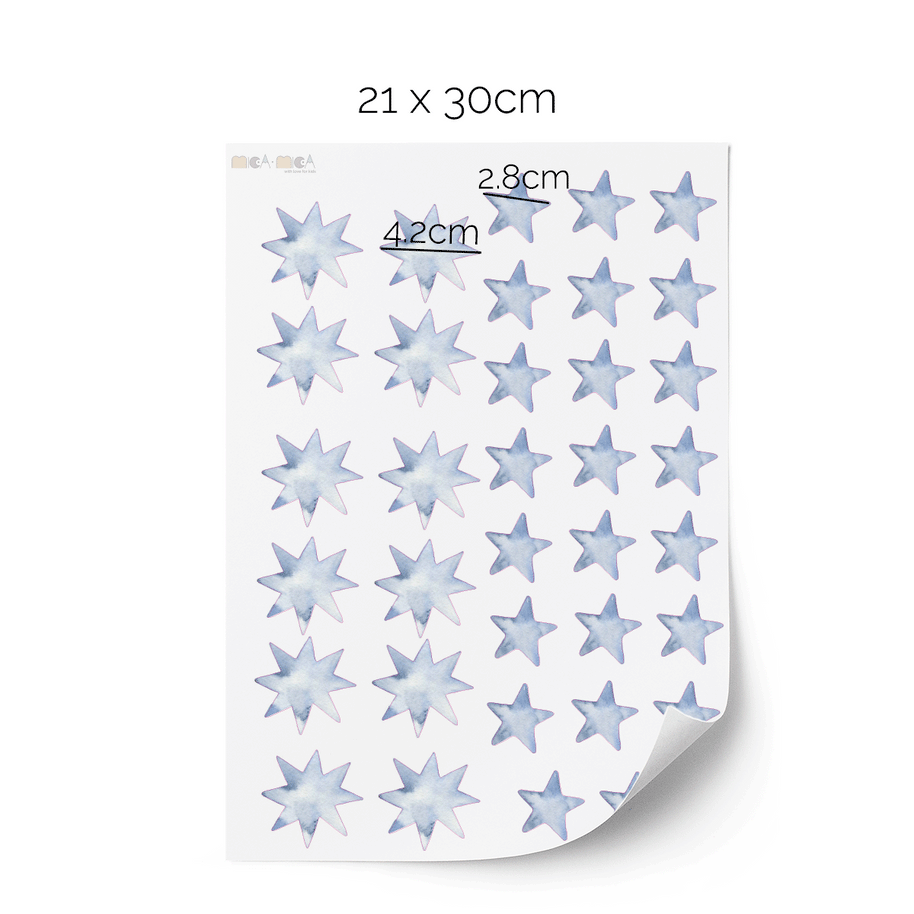 Space wall sticker - Space adventure - Planets and rocket