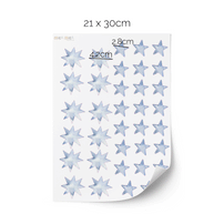 Space wall sticker - Space adventure - Planets and rocket