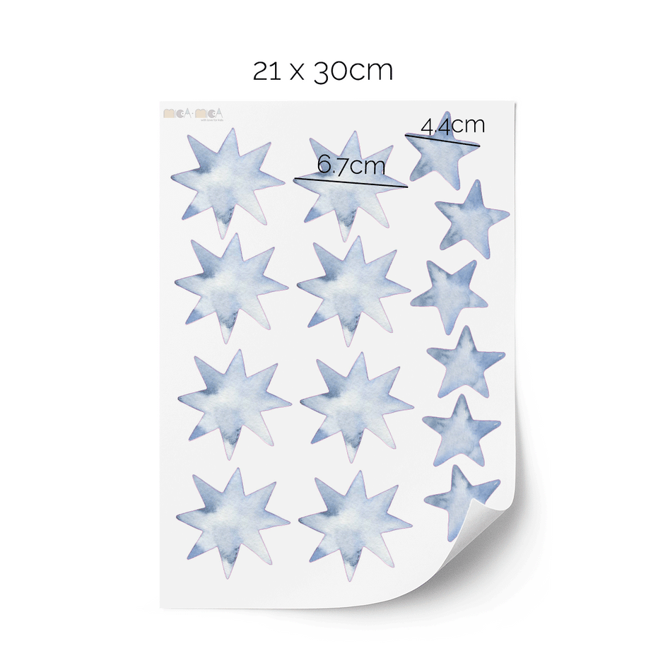 Space wall sticker - Space adventure - Planets and rocket