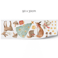 Christmas joy - Winter woodland animals wall stickers