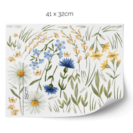 Wandtattoo Waldtiere - Magischer Wald - Rehe