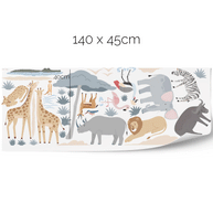 Wandtattoo Dschungel - Savannen Tiere