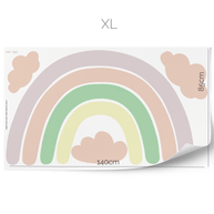 Rainbow wall sticker (Pastel)
