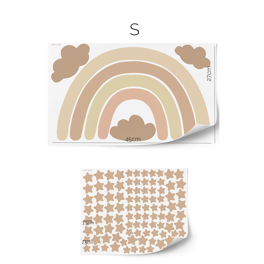 Rainbow wall sticker (Boho)