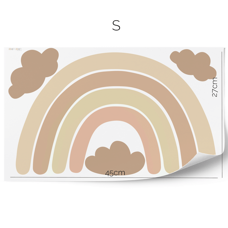 Rainbow wall sticker (Boho)