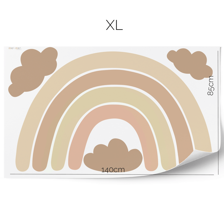 Rainbow wall sticker (Boho)