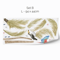 Jungle wall stickers - Tropical safari - palm trees