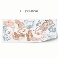 Mermaid wall stickers (Boho)