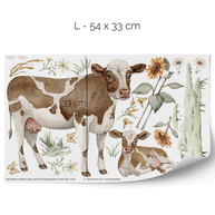 Farm animals wall stickers – Magical farm – Complete farm set