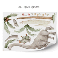 Wandtattoo Dinosaurier - Urzeit Giganten - Brachiosaurus