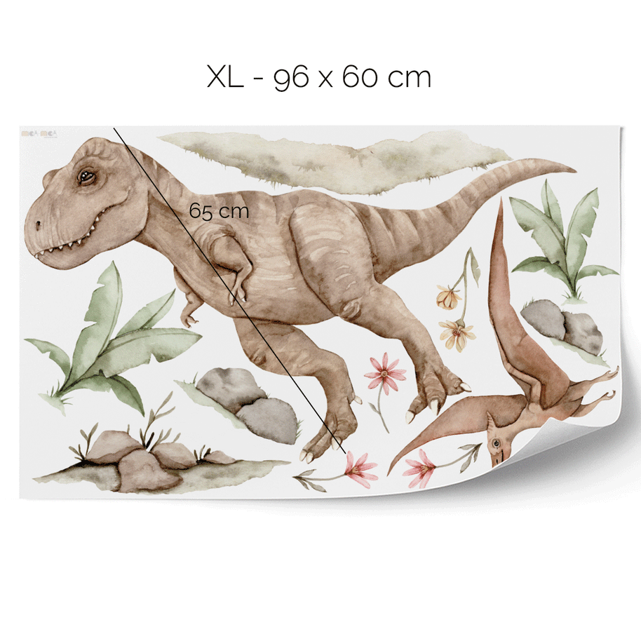Wandtattoo Dinosaurier - Urzeit Giganten - T-Rex