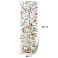 Magischer Bauernhof Messlatte - Wandtattoo