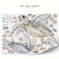 Under the sea wall stickers - Ocean Dreams - Turtles