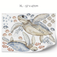 Under the sea wall stickers - Ocean Dreams - Turtles