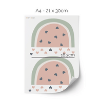 Wandtattoo Wassermelonen