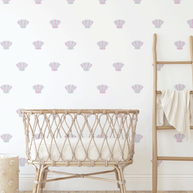 Mini-shells wall stickers - Colourful charm