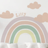 Personalised name wall stickers