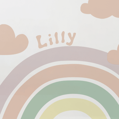 Personalised name wall stickers