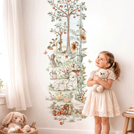 Magischer Bauernhof Messlatte - Wandtattoo