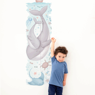 Messlatte Magischer Ozean - Wandtattoo