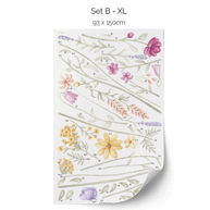 Wandtattoo Blumen - Wiesenzauber