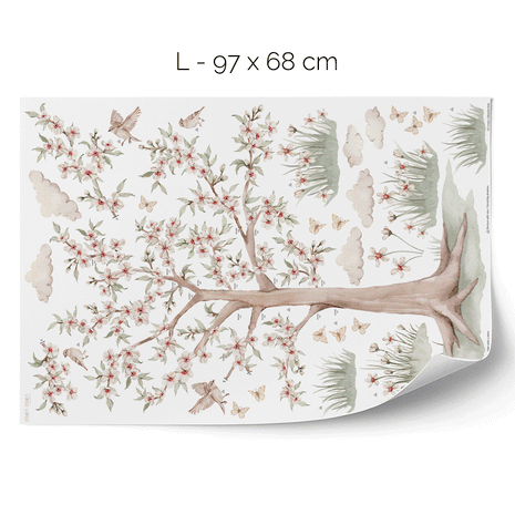 Wandtattoo Baum - Blütenbaum