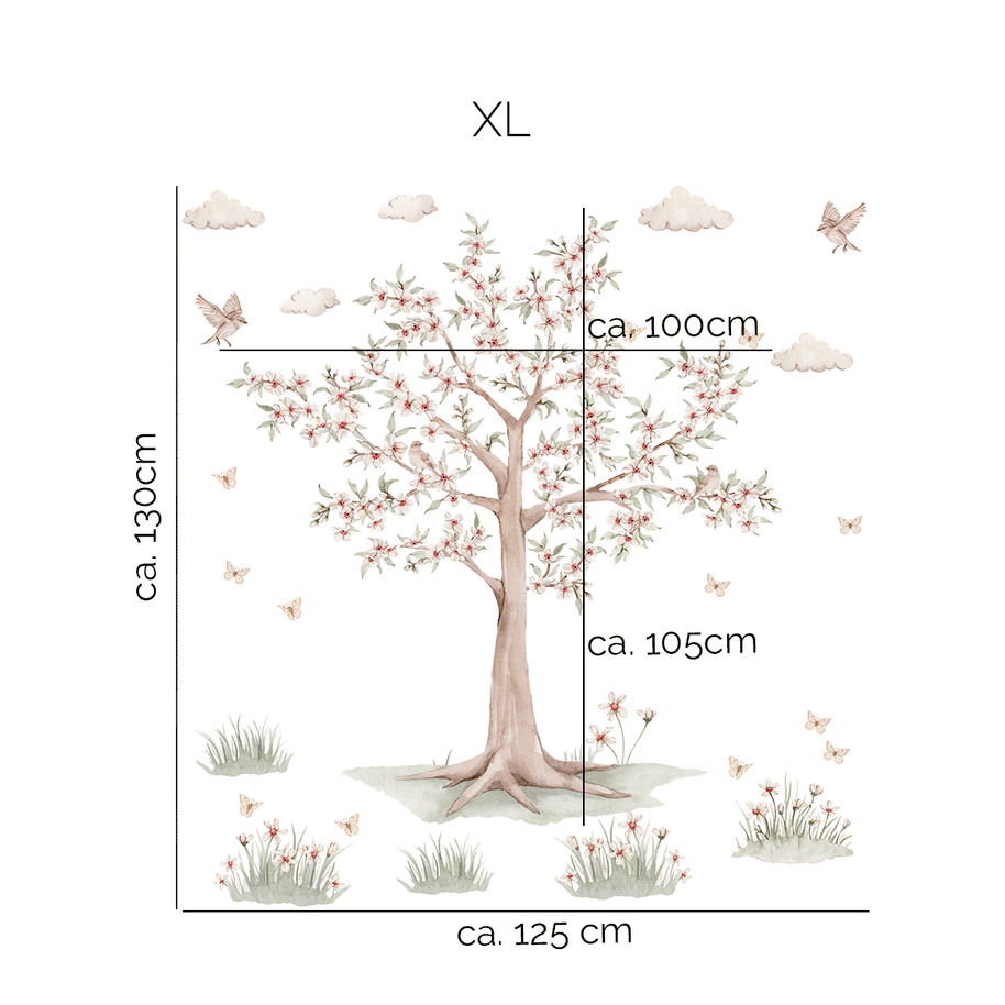 Tree wall stickers - Blossom tree