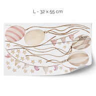 Balloon wall stickers – Dream balloons