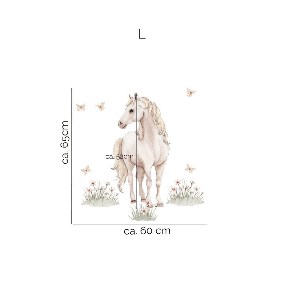 Horse wall stickers - Gentle Horse - Moonlight Horses