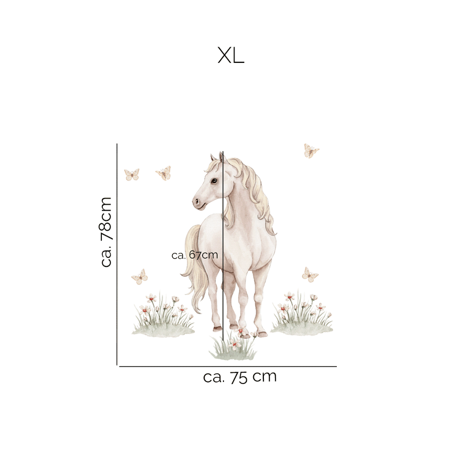 Horse wall stickers - Gentle Horse - Moonlight Horses